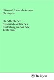 Handbuch der historisch-kritischen Einleitung in das Alte Testament;