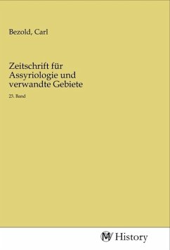 Zeitschrift für Assyriologie und verwandte Gebiete