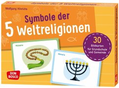 Bildkarten Symbole der 5 Weltreligionen - Hinrichs, Wolfgang
