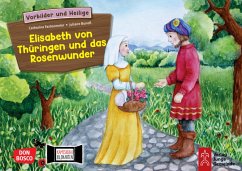 Elisabeth von Thüringen und das Rosenwunder. Kamishibai Bildkartenset - Fastenmeier, Catharina