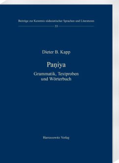Paniya - Kapp, Dieter B.