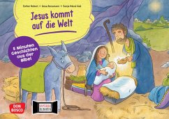 Jesus kommt auf die Welt. Kamishibai Bildkartenset. - Hebert, Esther;Rensmann, Gesa