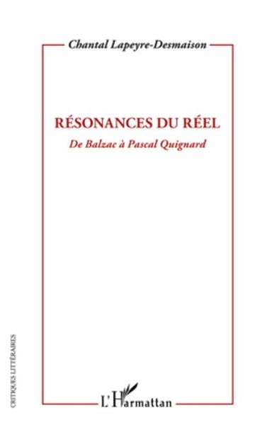 Résonances du réel Résonances du réel