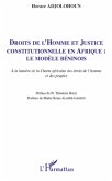 Droits de l'homme et justice constitutionnelle en Afrique : le modèle béninois