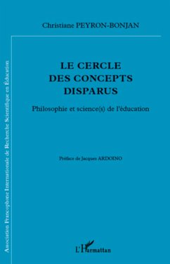 Le cercle des concepts disparus - Peyron-Bonjan, Christiane