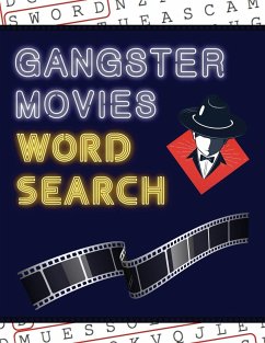 Gangster Movies Word Search - Puzzle Books, Makmak