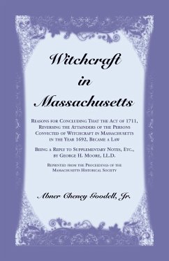 Witchcraft in Massachusetts - Goodell, Abner