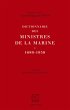 Dictionnaire des ministres de la Marine... - Bild 1