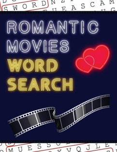 Romantic Movies Word Search - Puzzle Books, Makmak