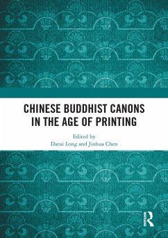 Cover Chinese Buddhist Canons in the Age of Printing (eBook, ePUB)