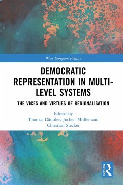 Democratic Representation in Multi-level Systems (eBook, ePUB)