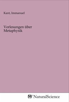 Vorlesungen über Metaphysik