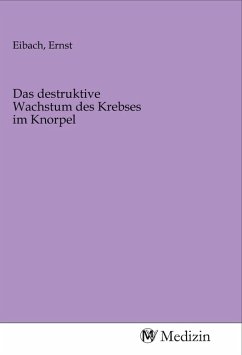 Das destruktive Wachstum des Krebses im Knorpel