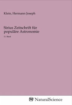 Sirius Zeitschrift für populäre Astronomie