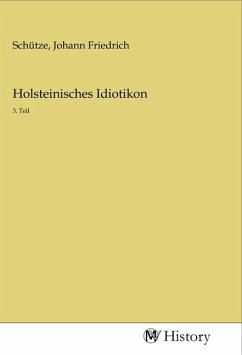 Cover Holsteinisches Idiotikon