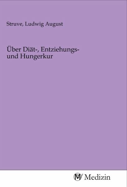 Über Diät-, Entziehungs- und Hungerkur Über Diät-, Entziehungs- und Hungerkur