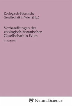 Verhandlungen der zoologisch-botanischen Gesellschaft in Wien