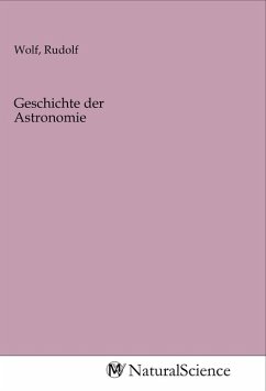 Geschichte der Astronomie Cover Geschichte der Astronomie
