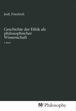 Cover Geschichte der Ethik als philosophischer Wissenschaft