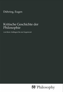 Kritische Geschichte der Philosophie