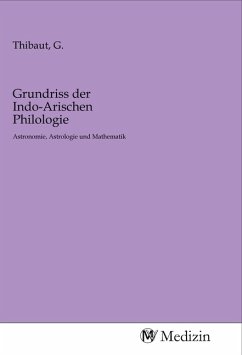 Grundriss der Indo-Arischen Philologie