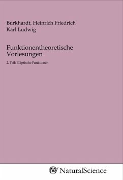 Funktionentheoretische Vorlesungen