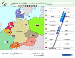 Ich kenne Deutschland - Deutschlands Nachbarländer - Lerntafel mit Stift - sternchenverlag GmbH;Langhans, Katrin