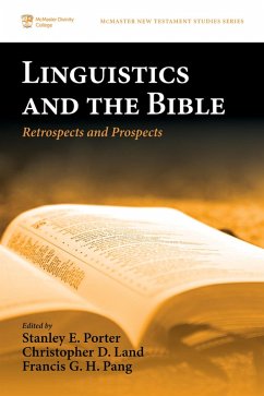 Linguistics and the Bible (eBook, ePUB)