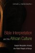 Bible Interpretation and the African... - Bild 1