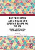 Early Childhood Education and Care Quality in Europe and the USA (eBook, ePUB)