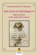 The Stele of Thothmes IV (eBook, ePUB) - Bild 1