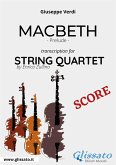 Macbeth (prelude) String quartet - Score (fixed-layout eBook, ePUB)