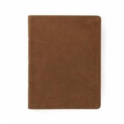 CSB Men of Character Bible, Brown Genuine Leather - Getz, Gene A.; Csb Bibles By Holman