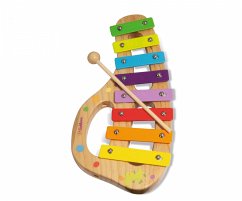 Eichhorn 100003482 - Musik Xylophon 8 Töne, Kinder-Musikinstrument