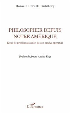 Philosopher depuis notre Amérique Cover Philosopher depuis notre Amérique