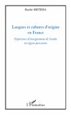 Langues et cultures d'origine en France