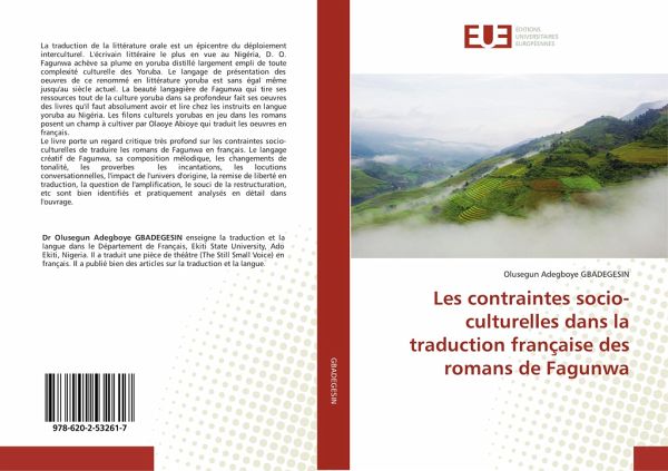 Les contraintes socio-culturelles dans la traduction française des romans de Fagunwa Les contraintes socio-culturelles dans la traduction française des romans de Fagunwa