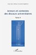 Acteurs et contextes des discours... - Bild 1