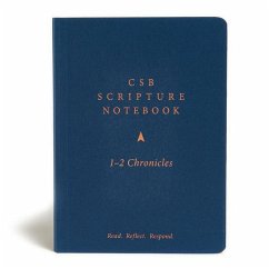 CSB Scripture Notebook, 1-2 Chronicles - Csb Bibles By Holman