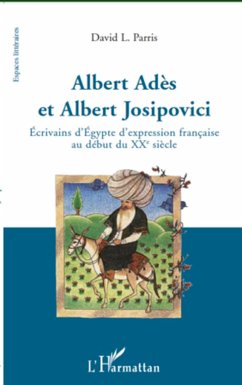 Albert Adès et Albert Josipovici - Parris, David