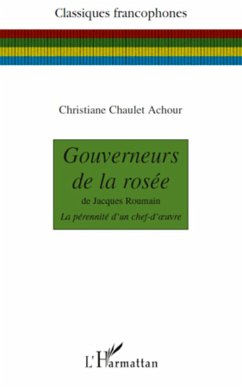 Gouverneurs de la rosée - Chaulet Achour, Christiane