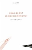 L'abus de droit en droit constitutionnel