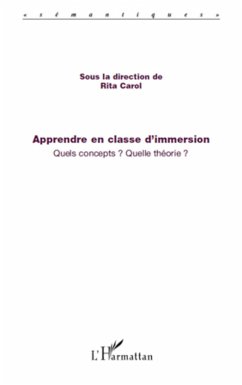 Apprendre en classe d'immersion - Carol, Rita