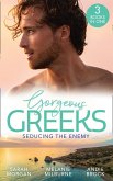 Gorgeous Greeks: Seducing The Enemy: Sold to the Enemy / Wedding Night with Her Enemy / The Greek's Pleasurable Revenge (eBook, ePUB)