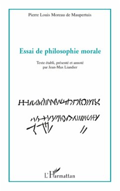 Essai de philosophie morale - Moreau de Maupertuis, Pierre-Louis