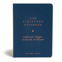 CSB Scripture Notebook, Zephaniah, Haggai, Zechariah, Malachi - Csb Bibles By Holman