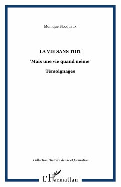 Cover La vie sans toit