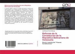 Reforma de la Constitución de la República Bolivariana de Venezuela - Torres Ramos, José Rosario