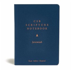 CSB Scripture Notebook, Jeremiah - Csb Bibles By Holman