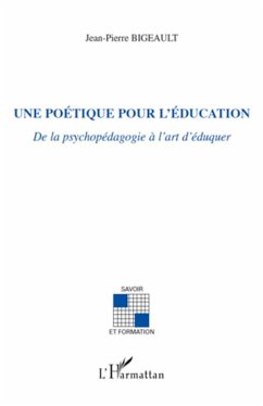 Cover Une poétique pour l'éducation